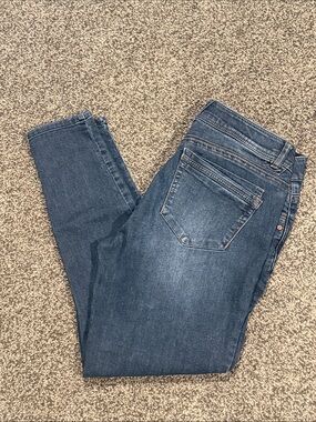 Democracy AB Technology  Women's Skinny Jeans in Dark Blue Wash